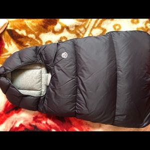 Baby bonnet and fleece sleeper (bundle deal)